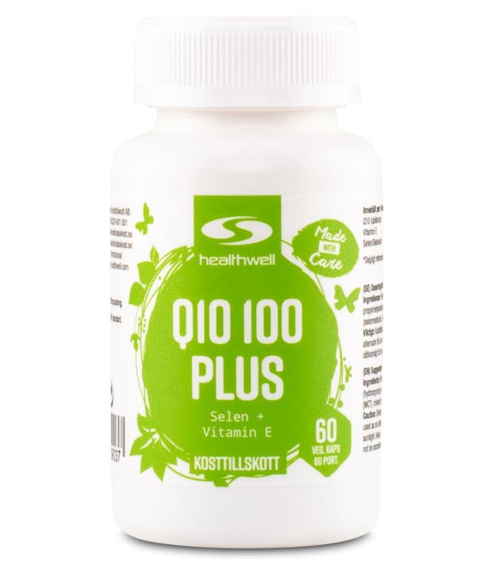 Healthwell Q10 + Selen + Vitamin E från Healthwell – kosttillskott