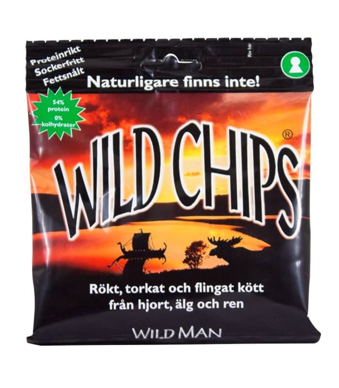 Wild Chips från Wild Man – kosttillskott