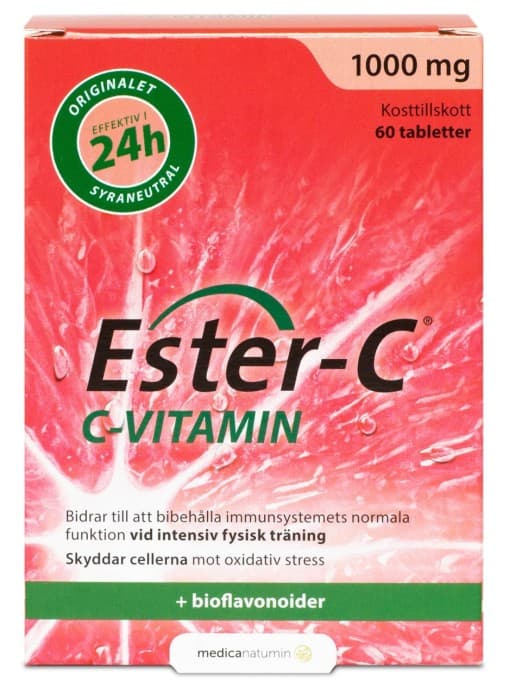 Ester-C 1000 mg 60 tabletter från Ester-C – tabletter