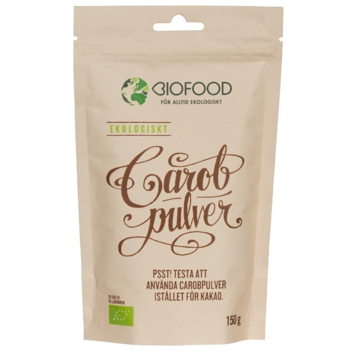 Biofood Carobpulver 150 g från Biofood – pulver