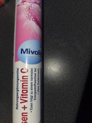 Eisen + Vitamin C från Mivolis – kosttillskott