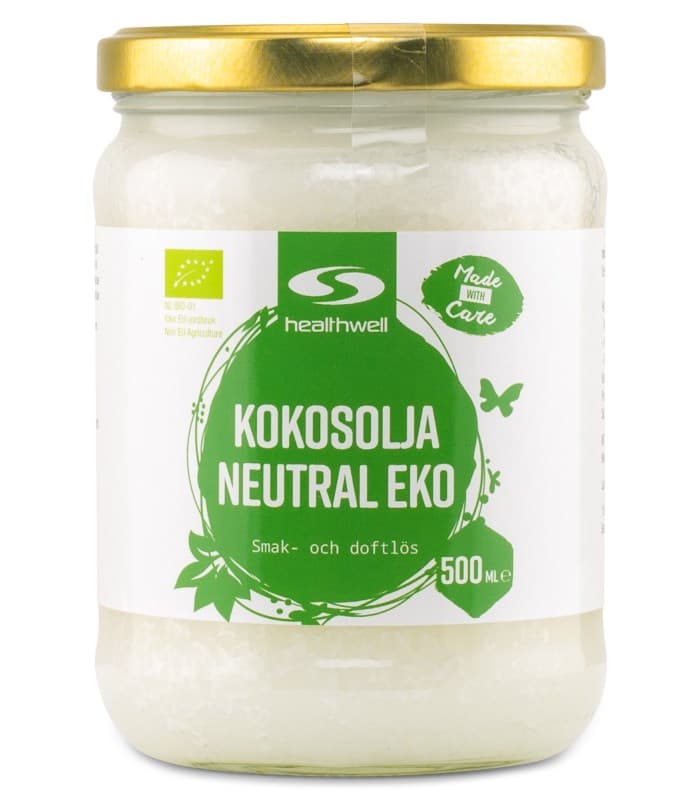 Healthwell Kokosolja Neutral EKO från Healthwell – vätskor