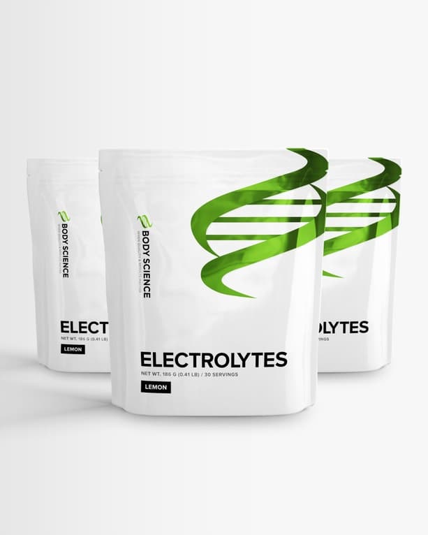 3 st Electrolytes från Body Science – kosttillskott