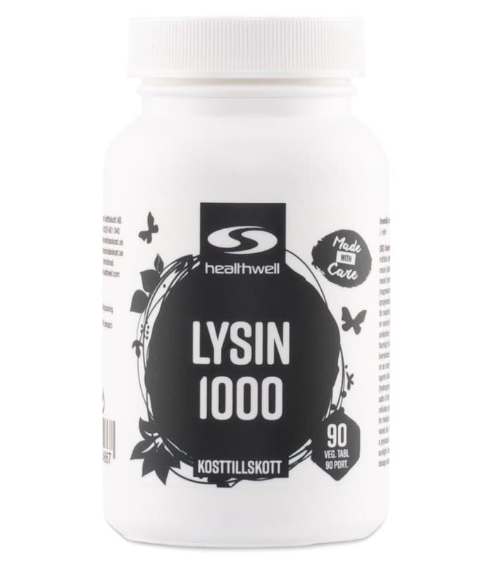 Healthwell Lysin 1000 från Healthwell – tabletter