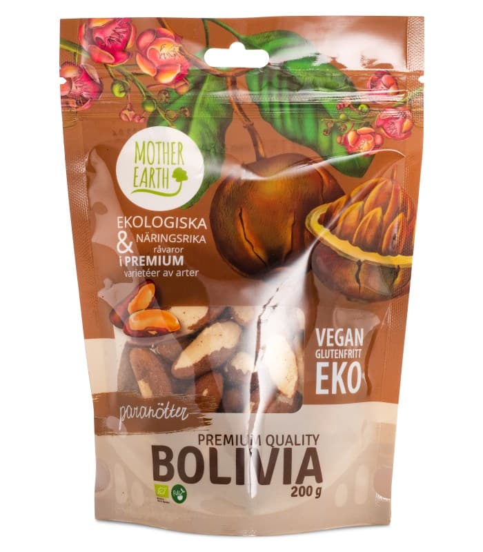 Mother Earth Paranötter Premium RAW & EKO från Mother Earth – pulver