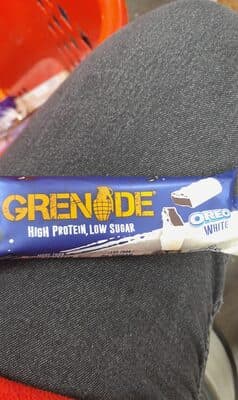 Oreo White Riegel från Grenade – bar