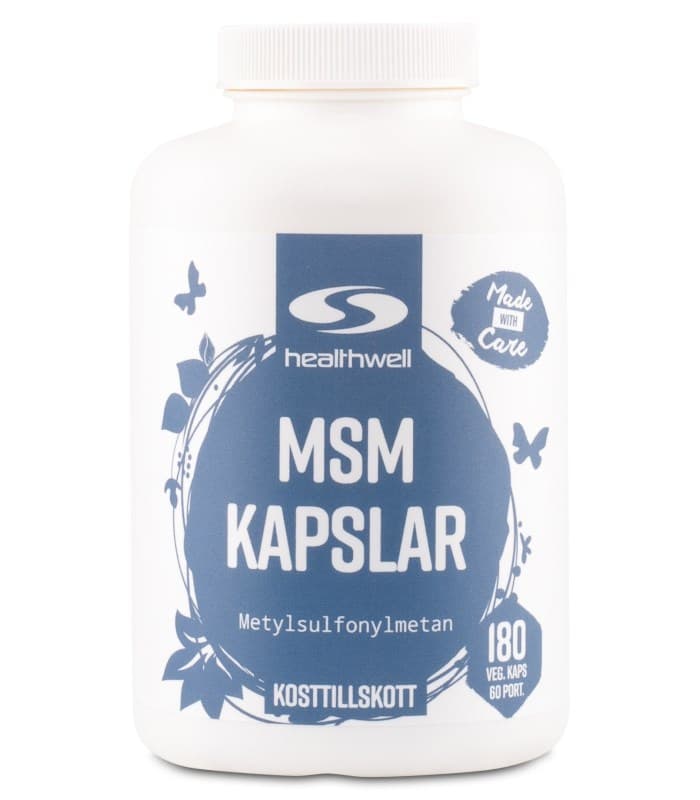 Healthwell MSM Kapslar från Healthwell – kapslar