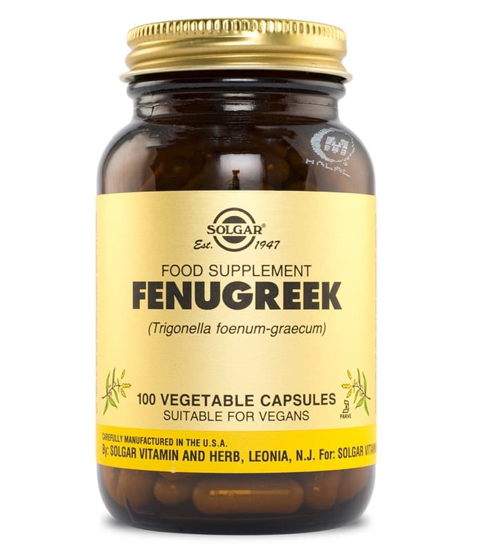 Solgar Fenugreek Bockhornsklöver från Solgar – kosttillskott