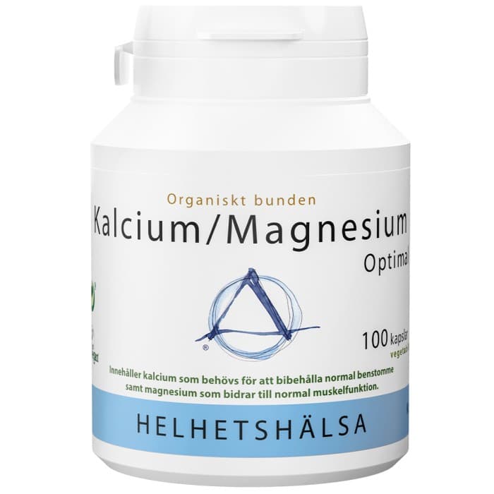 Helhetshälsa Kalcium/Magnesium Optimal 100 kapslar från Helhetshälsa – kapslar