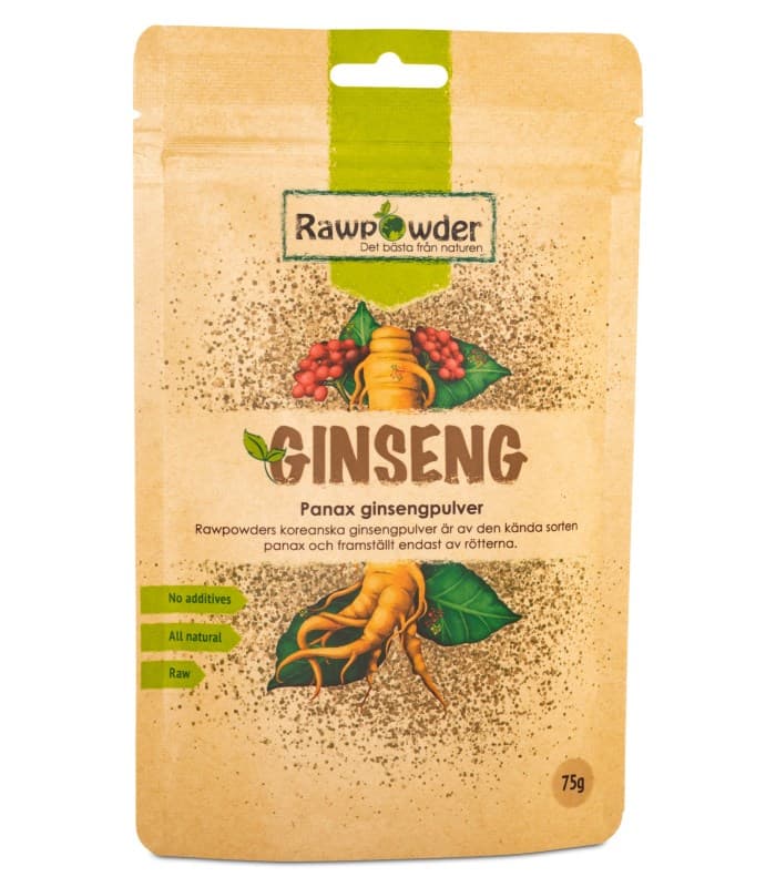 RawPowder Panax Ginseng från RawPowder – pulver