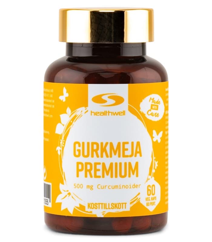 Healthwell Gurkmeja Premium från Healthwell – kosttillskott