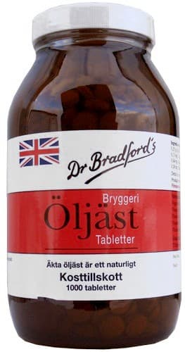 Dr Bradfords Öljäst 1000 tabletter från Simplus – tabletter