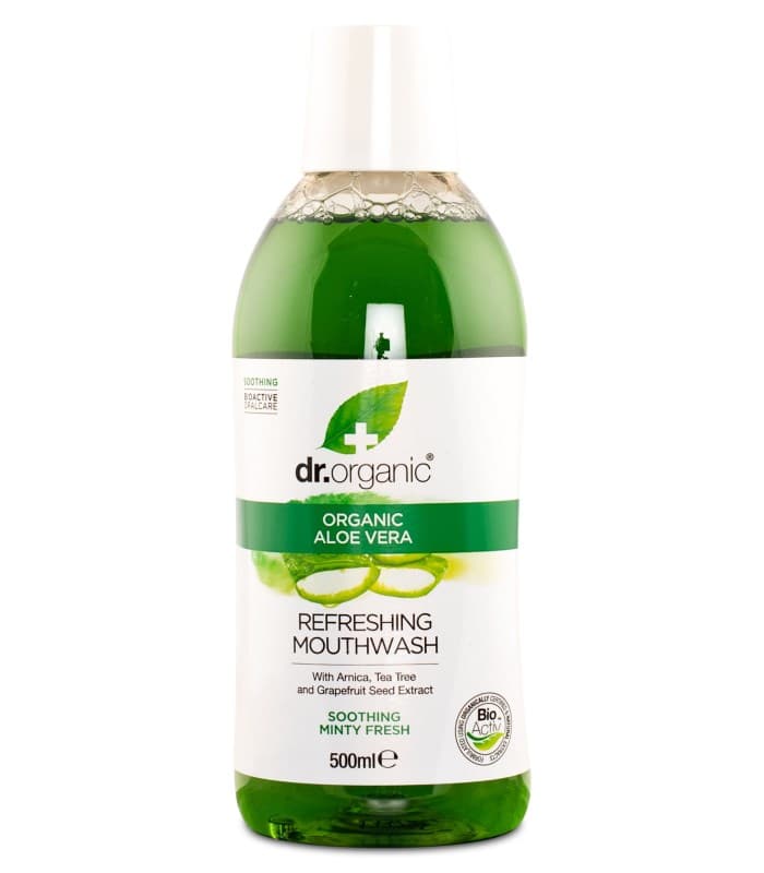 Dr Organic Aloe Vera Munskölj från Dr Organic – kosttillskott