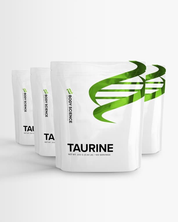 4 st Taurine från Body Science – kosttillskott