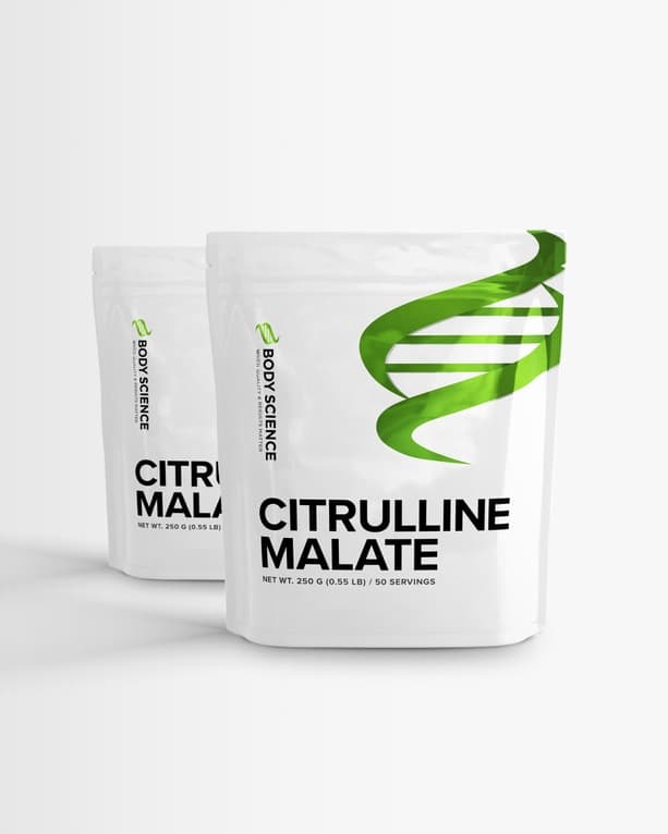 2 st Citrulline Malate 1:1 från Body Science – kosttillskott