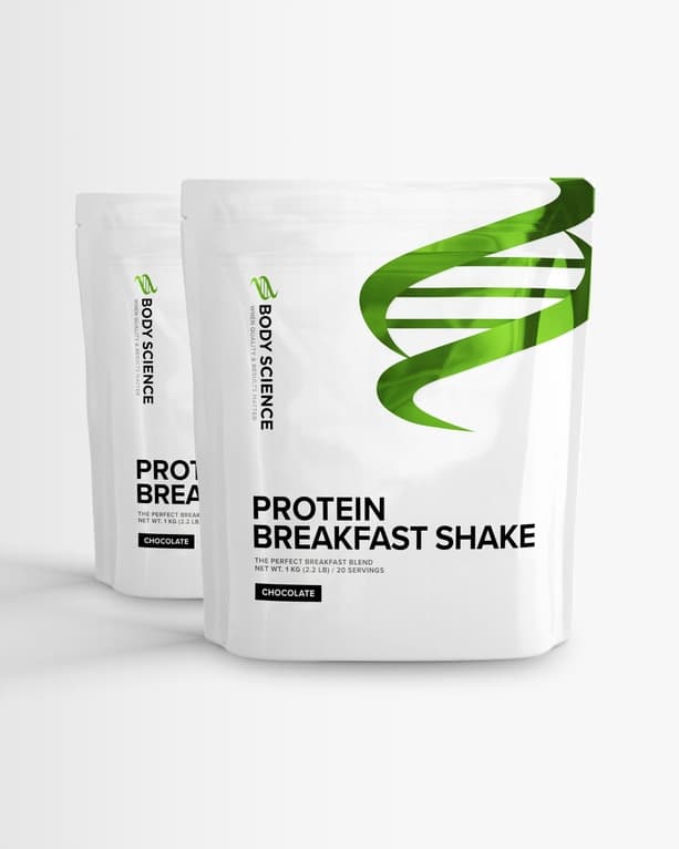 2 st Protein Breakfast Shake från Body Science – pulver