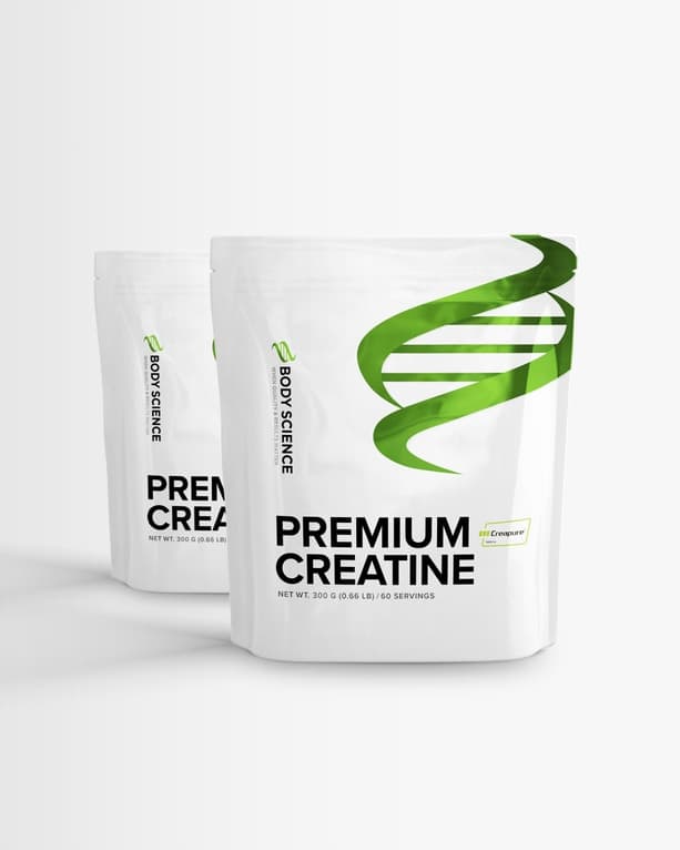 Premium Creatine Storpack 2 st från Body Science – kosttillskott