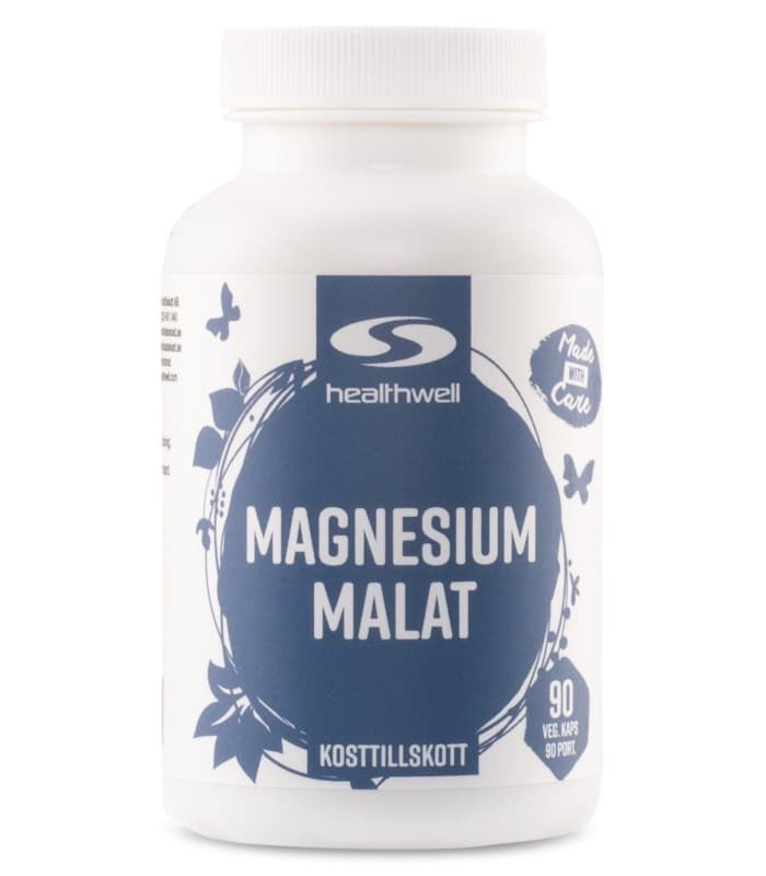 Healthwell Magnesiummalat från Healthwell – kapslar
