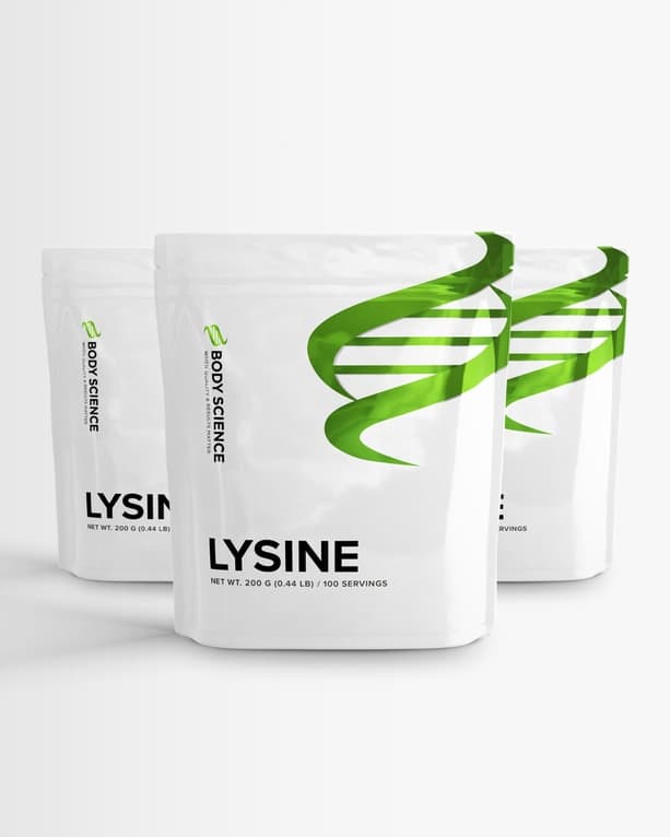 3 st Lysine från Body Science – kosttillskott