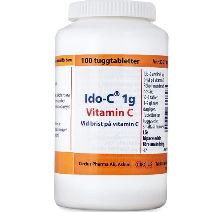 Ido-C, tuggtablett 1 g 100 st från Okänd – tabletter