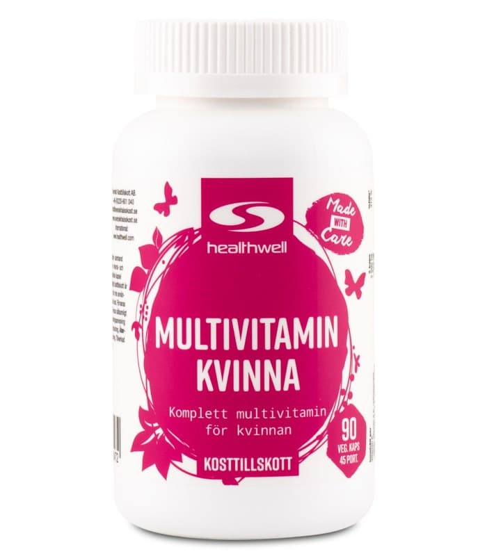 Healthwell Multivitamin Kvinna från Healthwell – kapslar