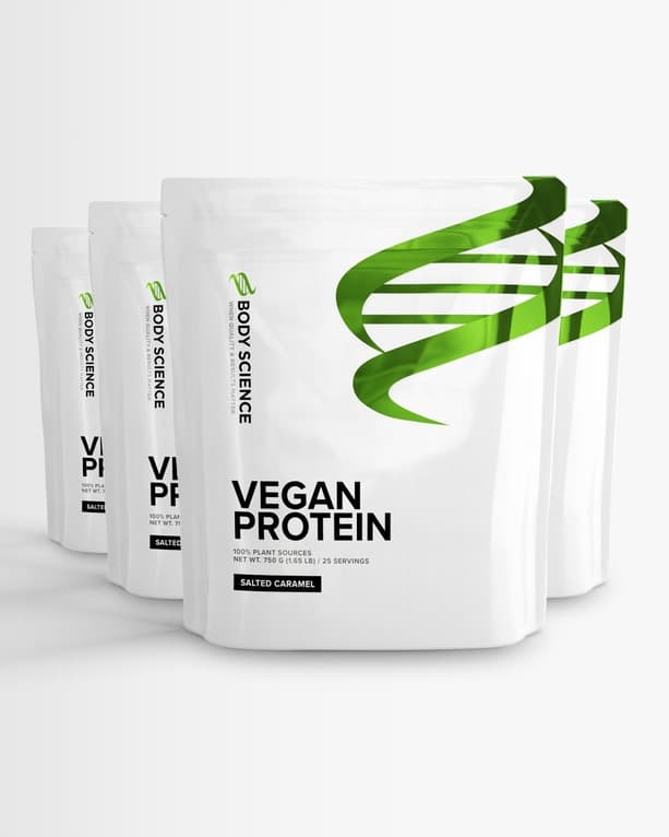 Vegan Protein 4st från Body Science – pulver