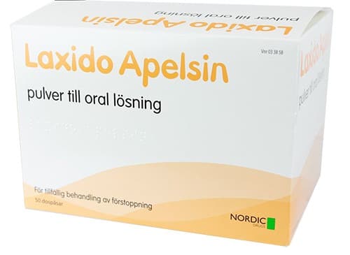 Laxido Apelsin, pulver till oral lösning 50 st från Laxido – pulver