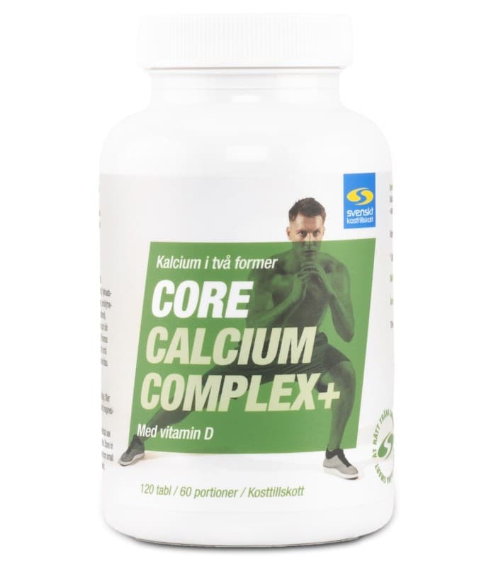 Core Calcium Complex+ från Svenskt Kosttillskott – tabletter