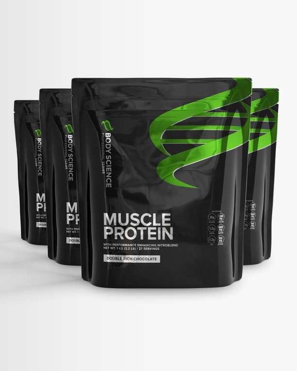 4st Muscle Protein från Body Science – pulver
