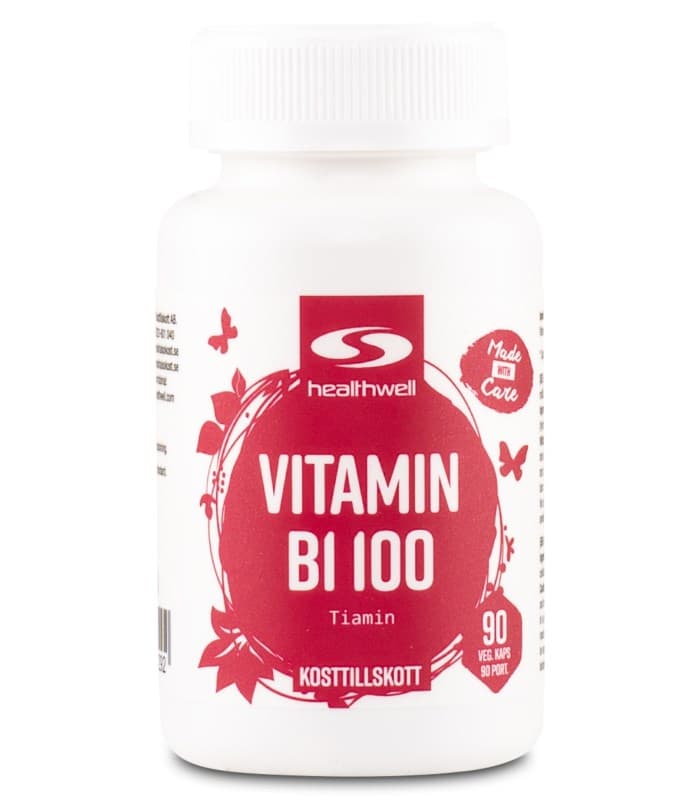Healthwell Vitamin B1 100 från Healthwell – kapslar