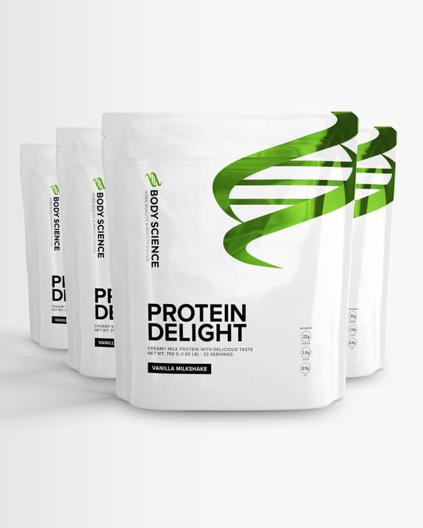 4st Protein Delight från Body Science – pulver