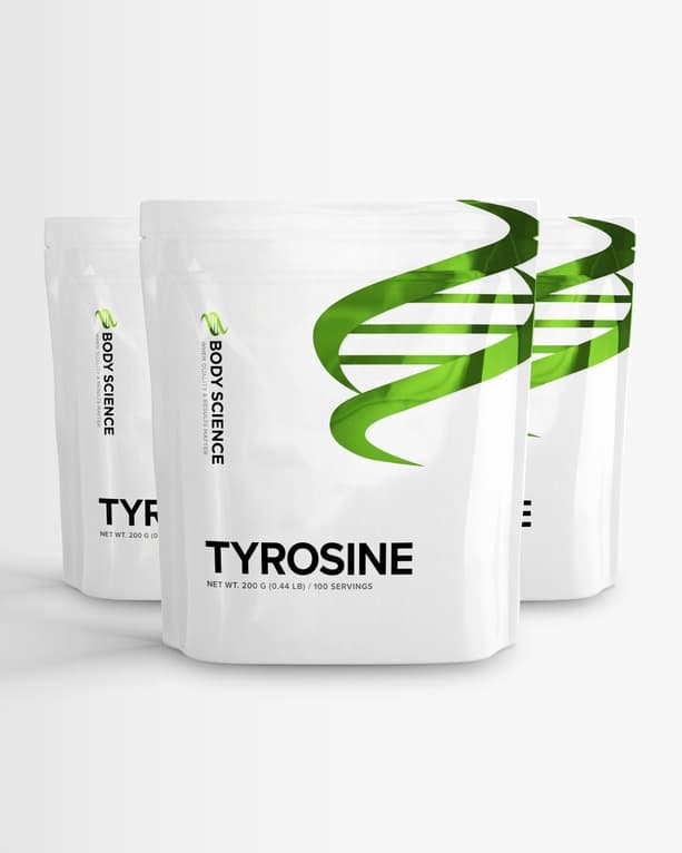 3 st Tyrosinpulver från Body Science – pulver
