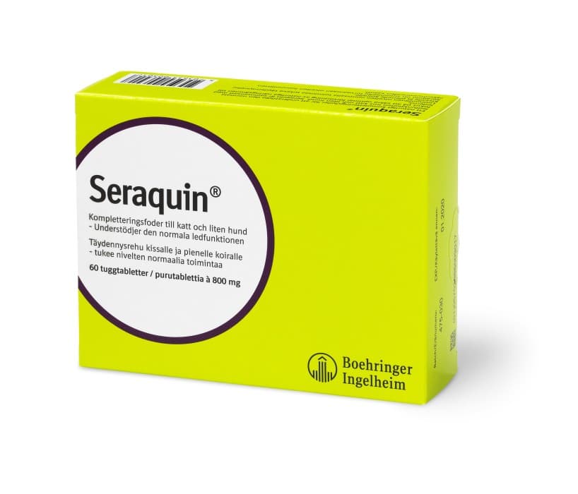 Seraquin 800 mg tuggtablett 60 st från Boehringer Ingelheim – kapslar