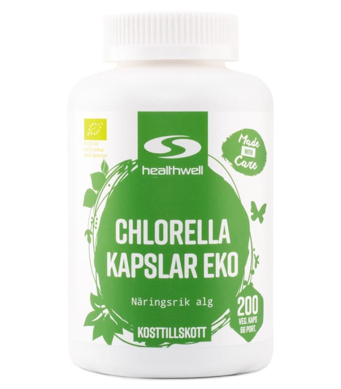 Healthwell Chlorella Kapslar EKO från Healthwell – kapslar