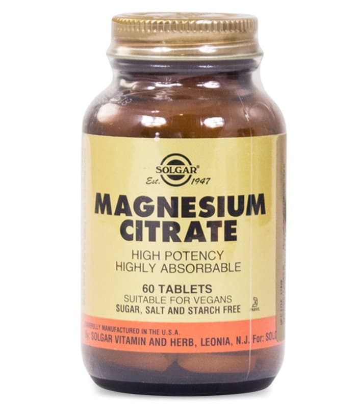 Solgar Magnesium Citrate från Solgar – tabletter