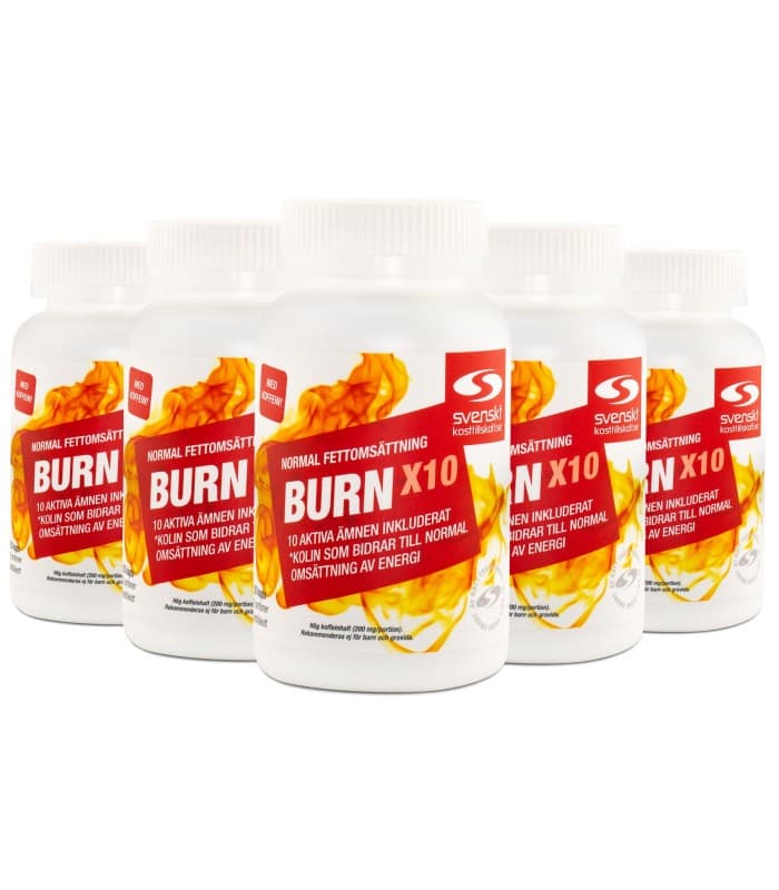 BURN 5-pack från Svenskt Kosttillskott – kosttillskott