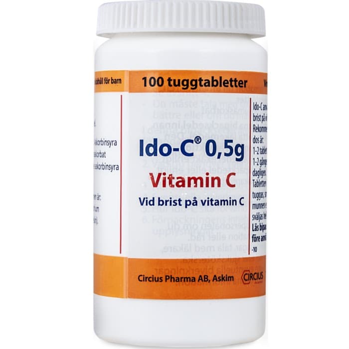 Ido-C, tuggtablett 0,5 g 100 st från Okänd – tabletter