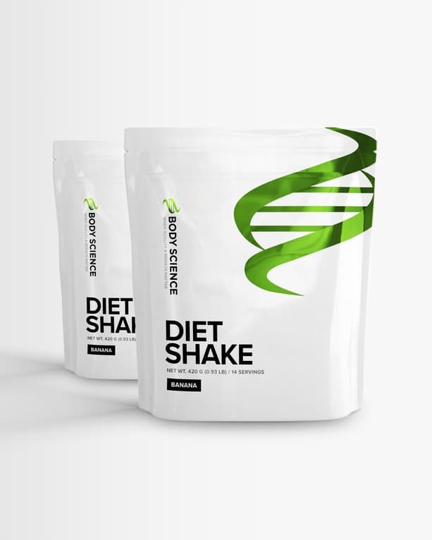 2 st Diet Shake från Body Science – kosttillskott