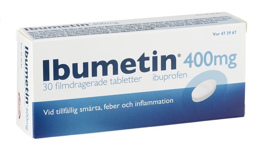Ibumetin, tablett 400 mg 30 st från Ibumetin – tabletter