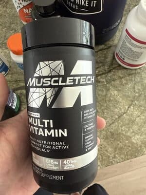 MuscleTech, Platinum Multivitamin från Muscletech – kosttillskott