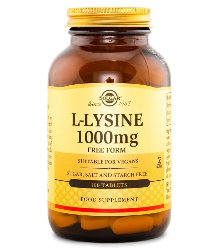 Solgar L-Lysine 1000 mg från Solgar – pulver