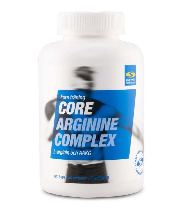 Core Arginine Complex från Svenskt Kosttillskott – kapslar