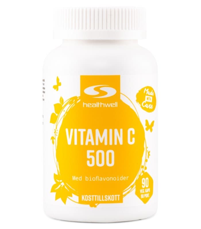 Healthwell Vitamin C 500 från Healthwell – kapslar