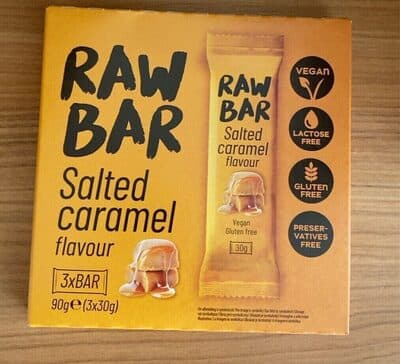 Raw Bar salted caramel Flavour från Okänd – bar