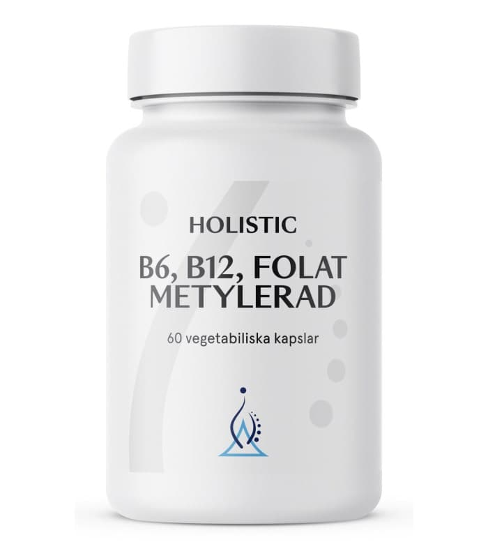 Holistic B6, B12 Folat Metylerad från Holistic – kapslar