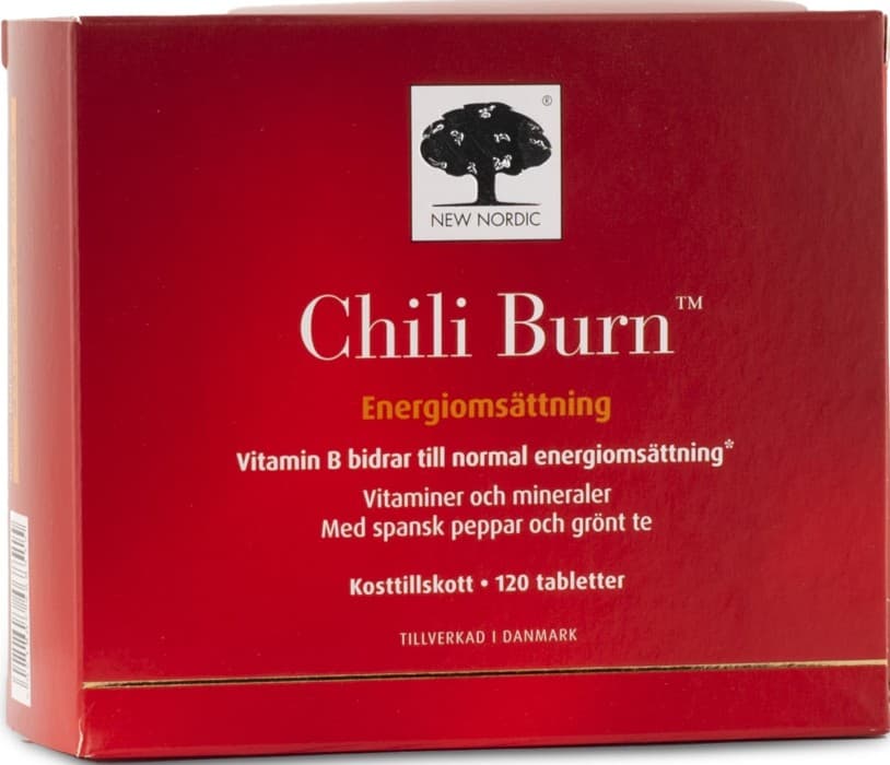 New Nordic Chili Burn 120 tabletter från New Nordic – tabletter