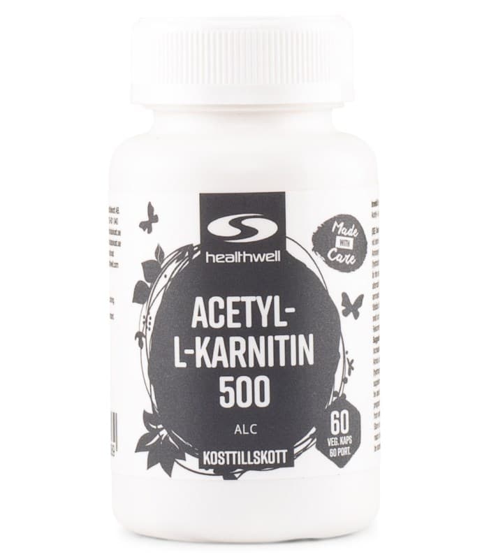 Healthwell Acetyl-L-karnitin från Healthwell – kapslar
