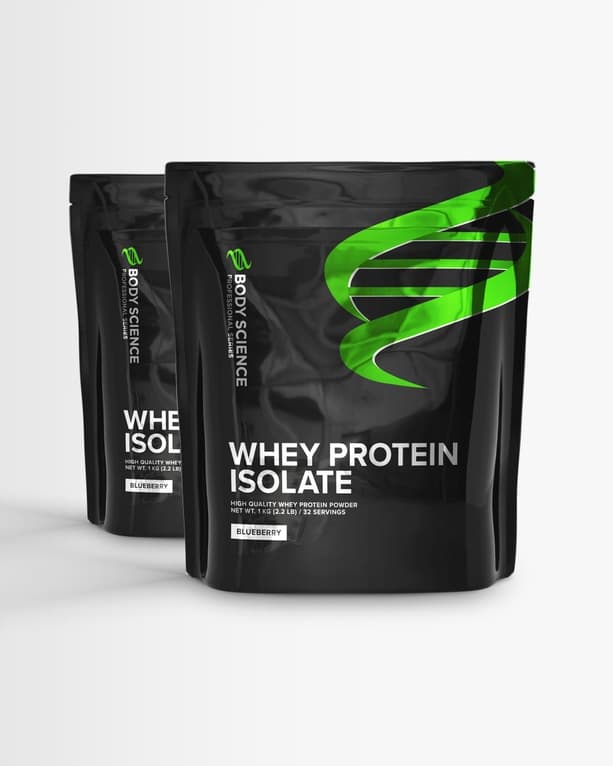 2 st Whey Isolate från Body Science – kosttillskott