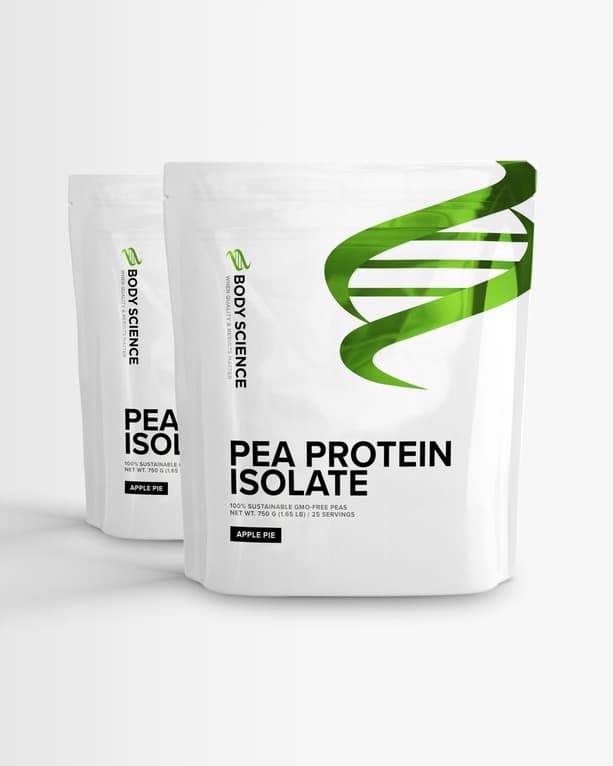 2 st Ärtprotein från Body Science – pulver