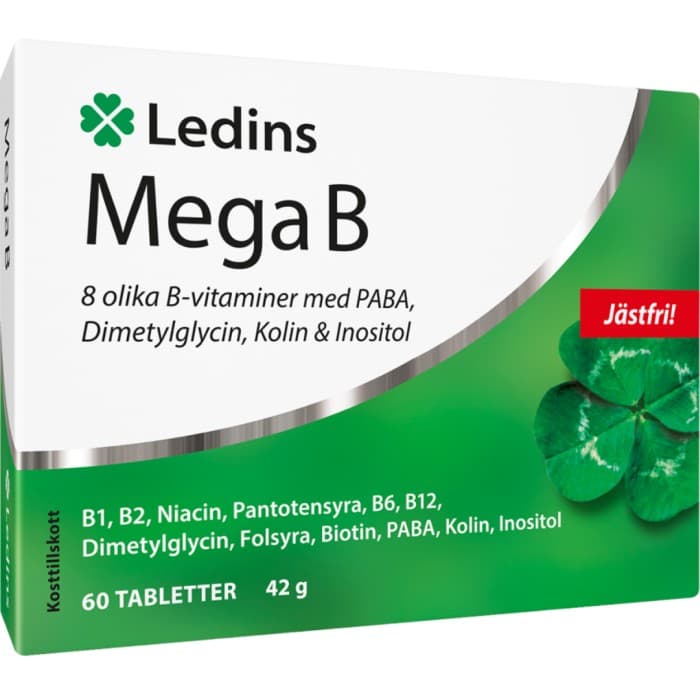 Ledins Mega B 60 tabletter från Ledins – tabletter